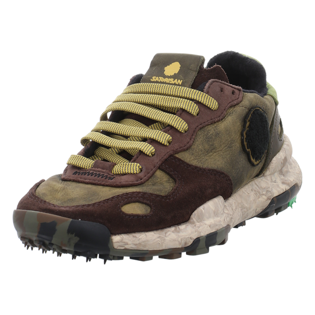 Satorisan - CHACRONA PREMIUM MAGNOLIA BRONZE BLACK - Chacrona - magnolia bronze black - Sneaker