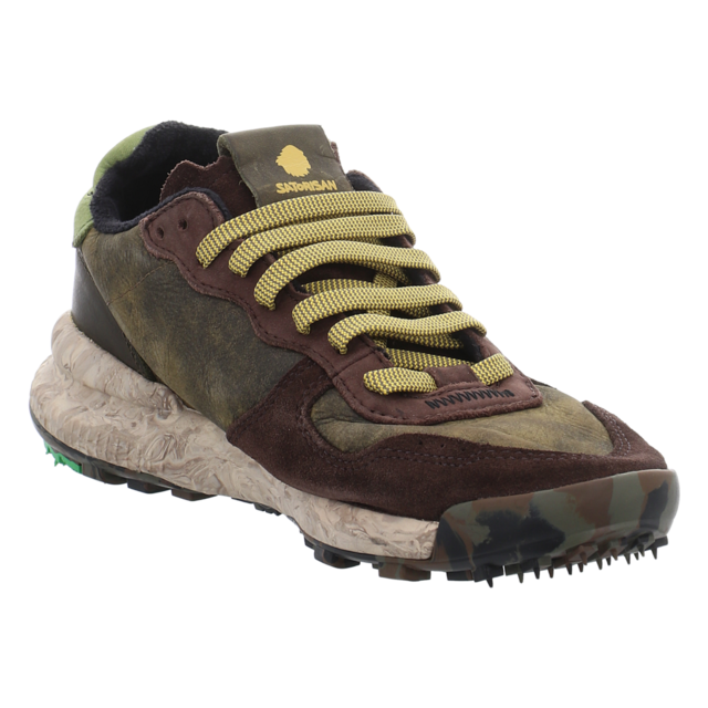 Satorisan - CHACRONA PREMIUM MAGNOLIA BRONZE BLACK - Chacrona - magnolia bronze black - Sneaker