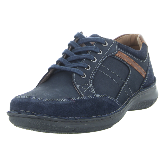 Josef Seibel - 43704-TE20913526 - Alfred 04 - indigo-kombi - Schnrschuhe