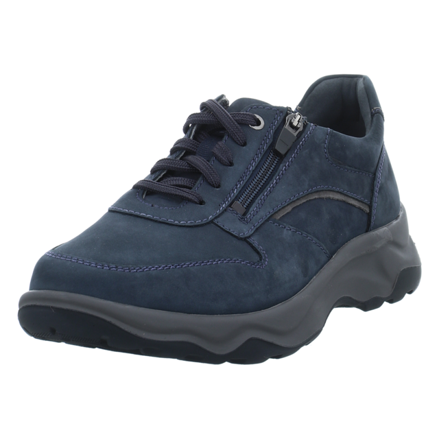 Waldl�ufer - 718006-320-935 - H-Max - marine marine carbon - Schn�rschuhe