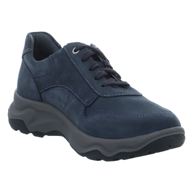 Waldl�ufer - 718006-320-935 - H-Max - marine marine carbon - Schn�rschuhe