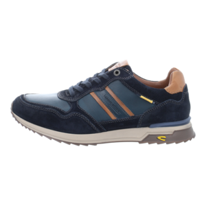 Sneaker - camel active - navy/natur