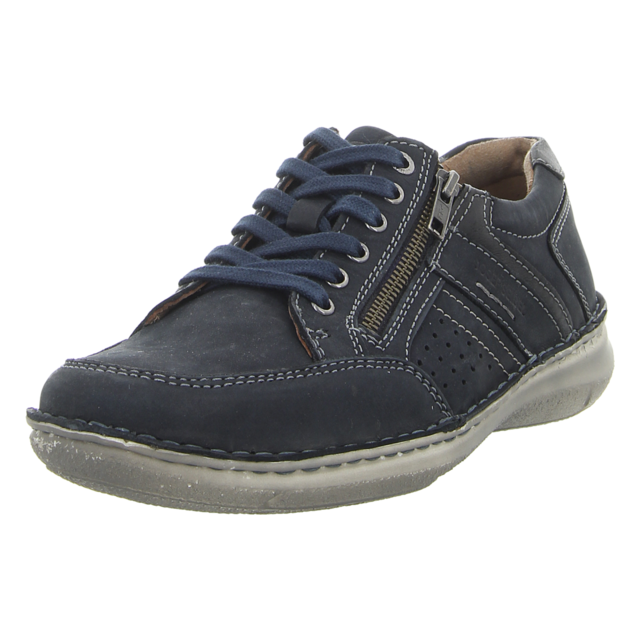 Josef Seibel - 43702-TE20913526 - Alfred 02 - indigo-kombi - Schnrschuhe