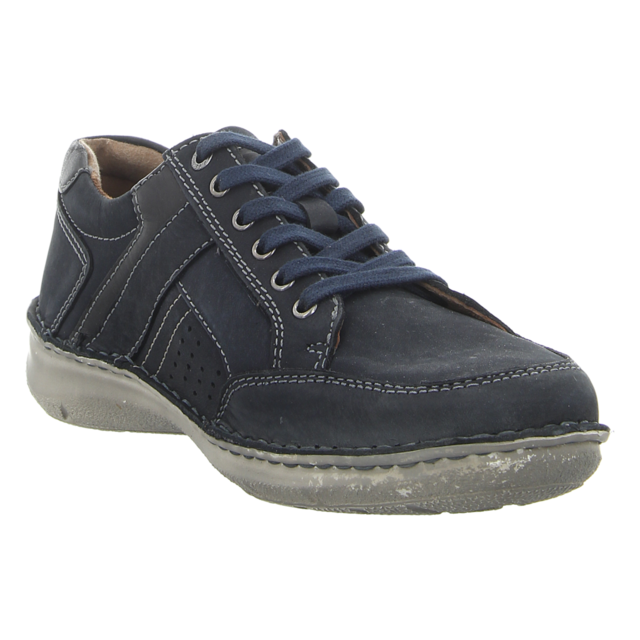 Josef Seibel - 43702-TE20913526 - Alfred 02 - indigo-kombi - Schnrschuhe