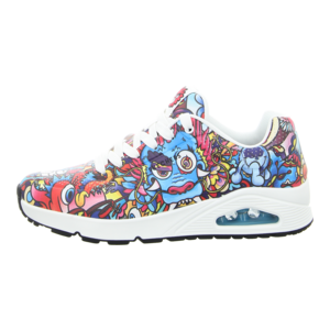 Sneaker - Skechers - Uno Color Doodle - multi color