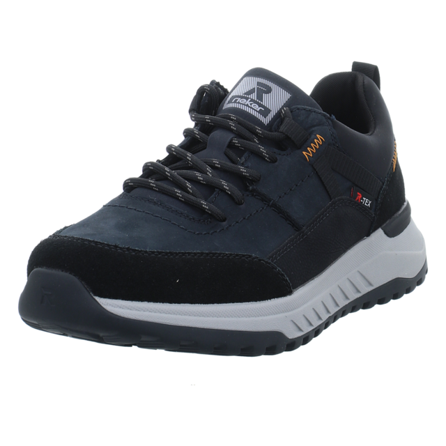 Rieker - U0100-14 - U0100-14 - schwarz/pazifik/schwarz - Sneaker