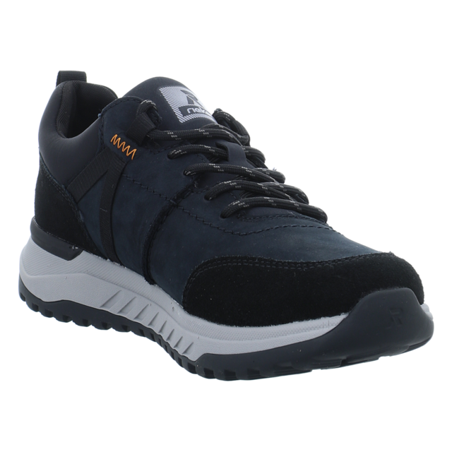 Rieker - U0100-14 - U0100-14 - schwarz/pazifik/schwarz - Sneaker
