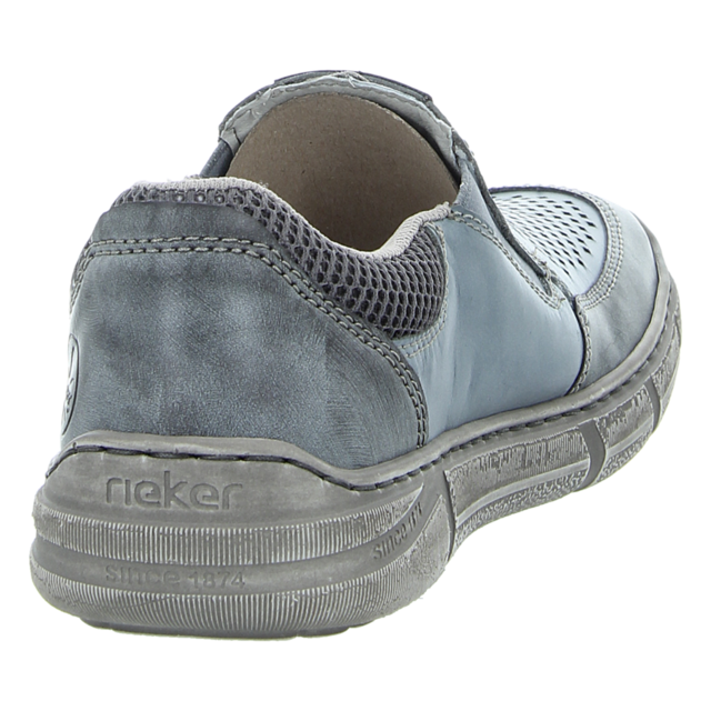 Rieker - 04051-12 - 04051-12 - blau kombi - Slipper