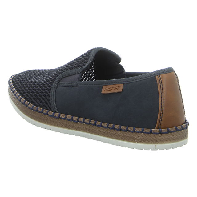 Rieker - B5265-14 - B5265-14 - blau - Slipper