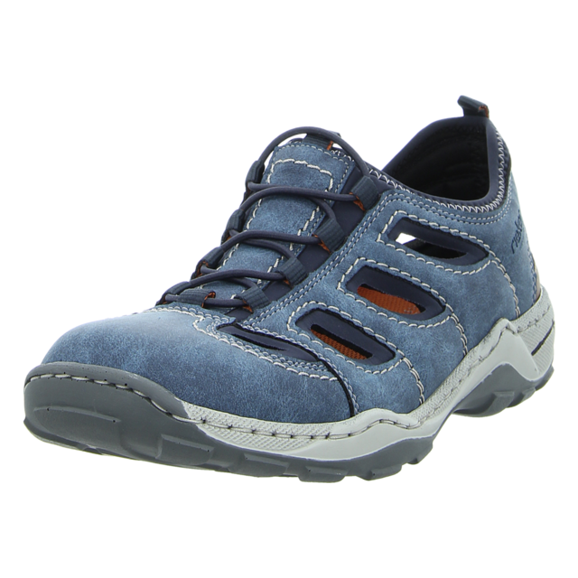 Rieker - 08065-17 - 08065-17 - blau - Slipper