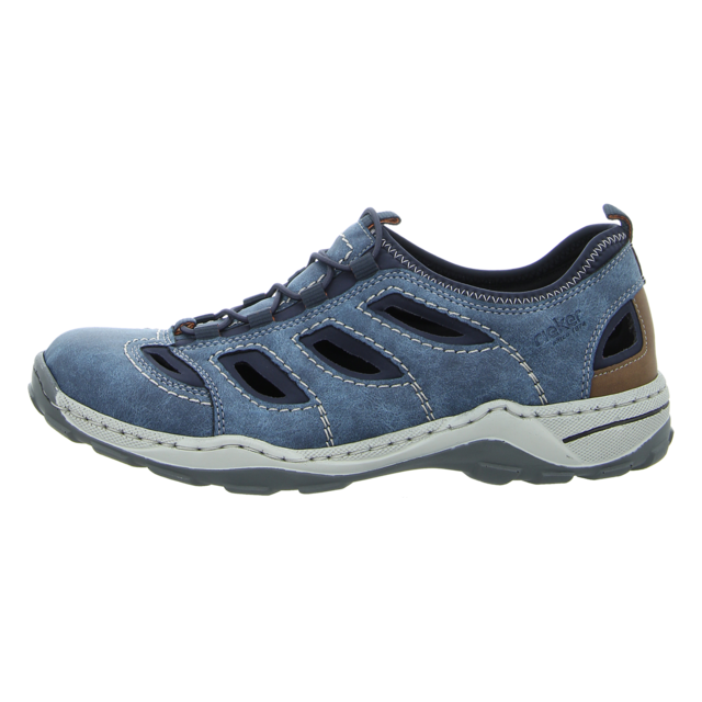 Rieker - 08065-17 - 08065-17 - blau - Slipper