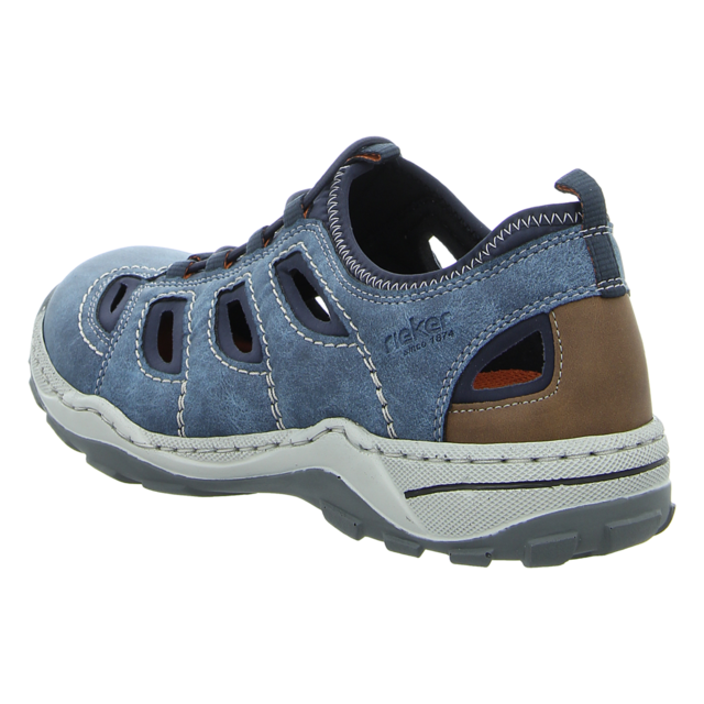 Rieker - 08065-17 - 08065-17 - blau - Slipper