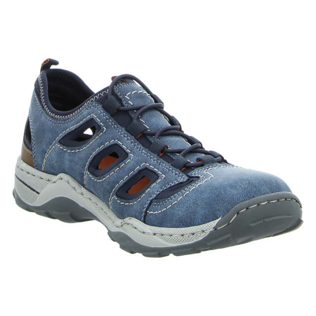 Rieker - 08065-17 - 08065-17 - blau - Slipper