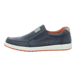 Slipper - Rieker - blau-kombi