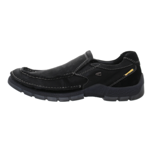 Slipper - camel active - schwarz
