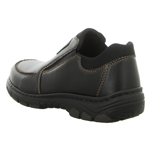Mocassins Rieker Homme 19961 - Confort Antistress En Simili Cuir