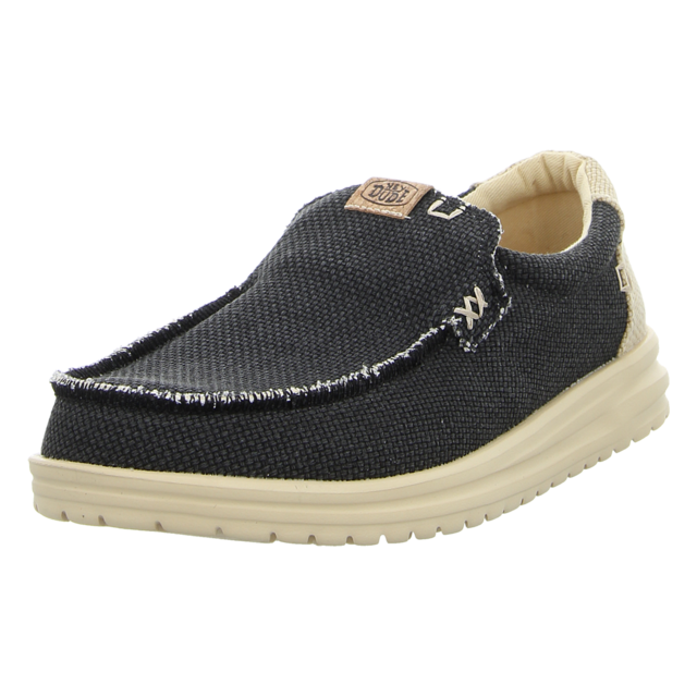 Hey Dude - 40124-0RR - Mikka Braided - black/boulder tan - Sandalen