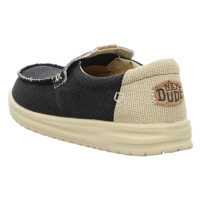 Hey Dude - 40124-0RR - Mikka Braided - black/boulder tan - Sandalen