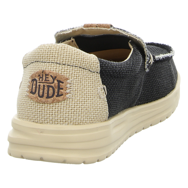 Hey Dude - 40124-0RR - Mikka Braided - black/boulder tan - Sandalen