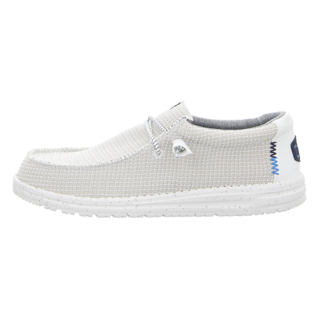 Hey Dude - 40403-100 - Wally Sport Mesh - white - Schnrschuhe
