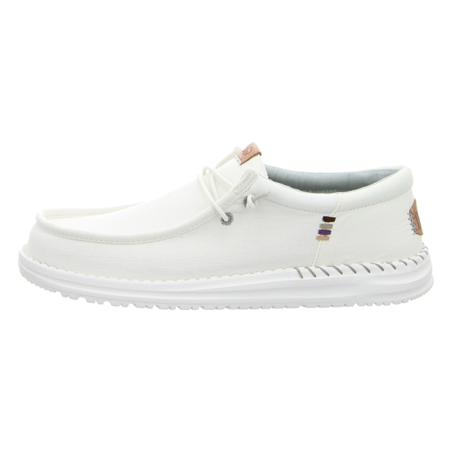 Hey Dude - 40677-1KA - Wally Funk Nylon - stone white - Schnrschuhe