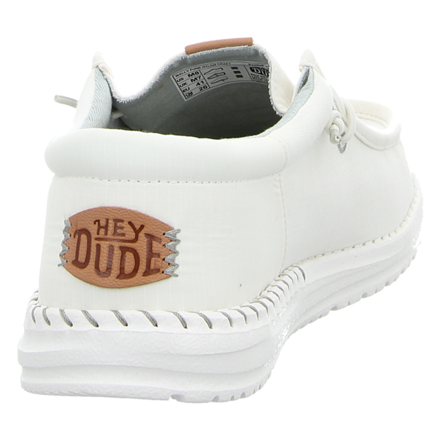Hey Dude - 40677-1KA - Wally Funk Nylon - stone white - Schnrschuhe