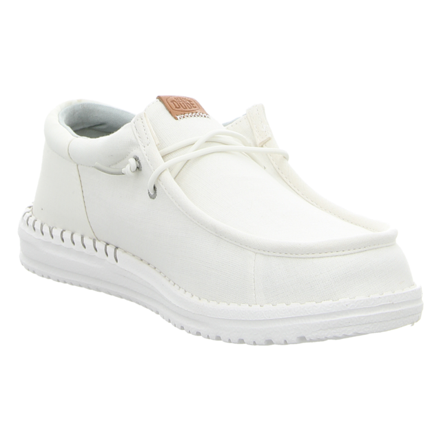 Hey Dude - 40677-1KA - Wally Funk Nylon - stone white - Schnrschuhe