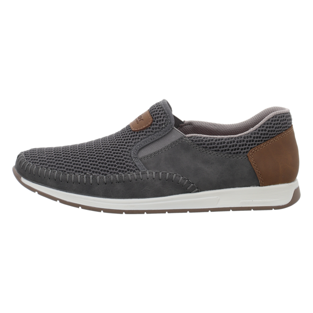Rieker - 11954-45 - 11954-45 - grau - Slipper