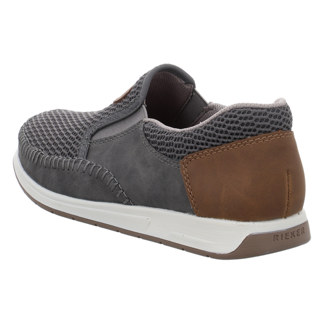 Rieker - 11954-45 - 11954-45 - grau - Slipper