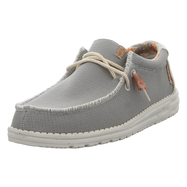 Hey Dude Herren Wally Knit in grau Schuhfachmann