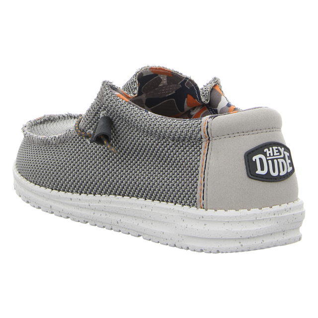 Hey Dude - 40161-008 - Wally Sox Stitch - asphalt - Schnrschuhe