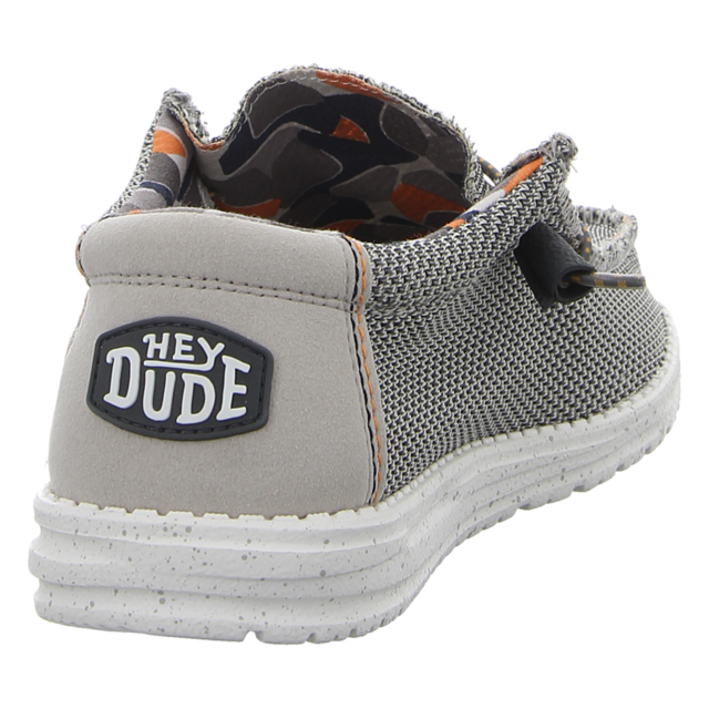Hey Dude - 40161-008 - Wally Sox Stitch - asphalt - Schnrschuhe