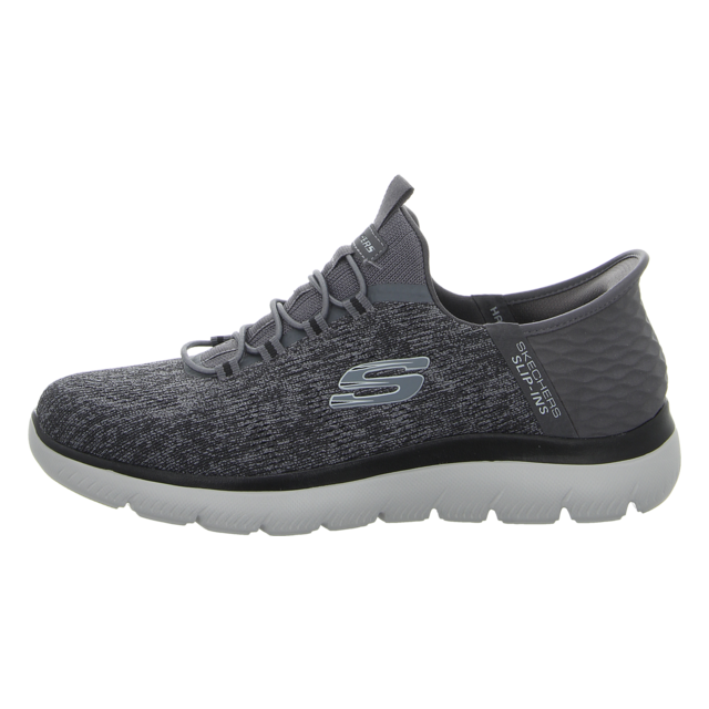 Skechers - 232469 CCBK - Summits-Key Pace - charcoal/black - Slipper