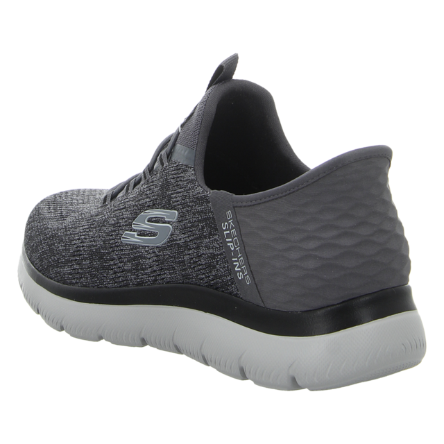 Skechers - 232469 CCBK - Summits-Key Pace - charcoal/black - Slipper