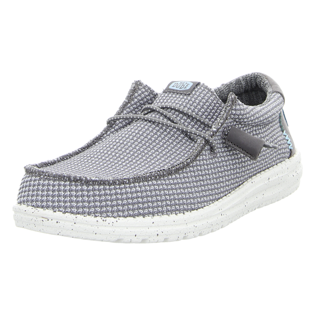 Hey Dude - 40403-030 - Wally Sport Mesh - grey - Schnrschuhe