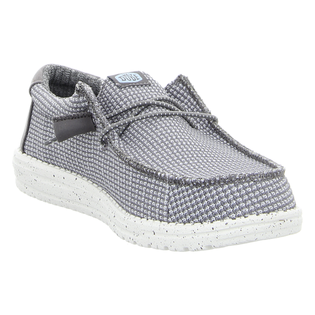 Hey Dude - 40403-030 - Wally Sport Mesh - grey - Schnrschuhe