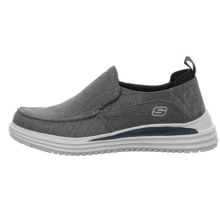 Slipper - Skechers - Proven-Evers - charcoal