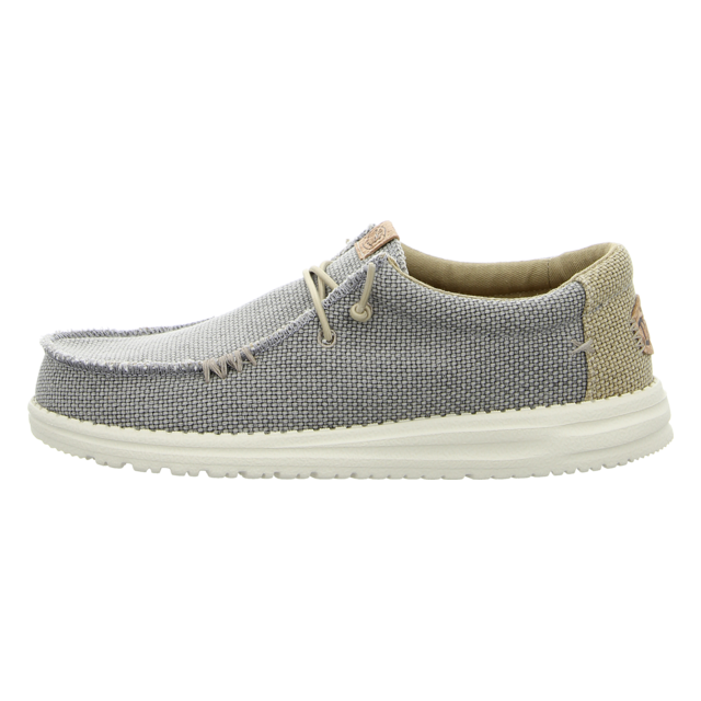 Hey Dude - 40003-1YF - Wally Braided - flannel grey/olive grey - Schn�rschuhe