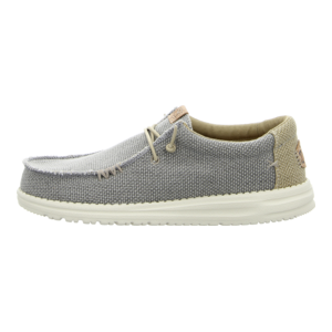 Schn�rschuhe - Hey Dude - Wally Braided - flannel grey/olive grey