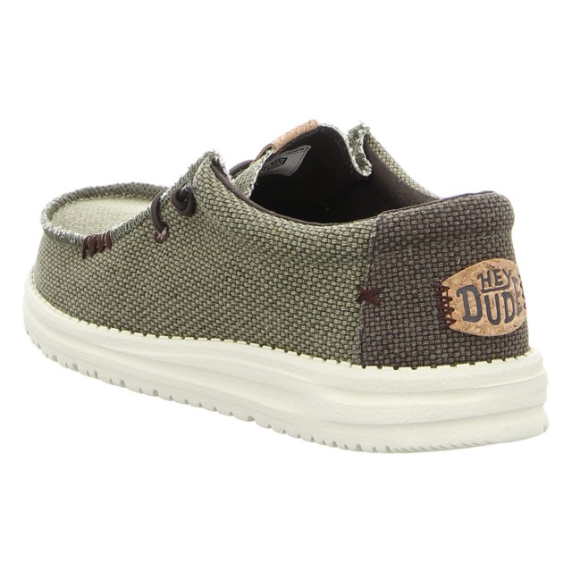 Hey Dude - 40003-3CI - Wally Braided - brunt olive/delicioso brown - Schn�rschuhe