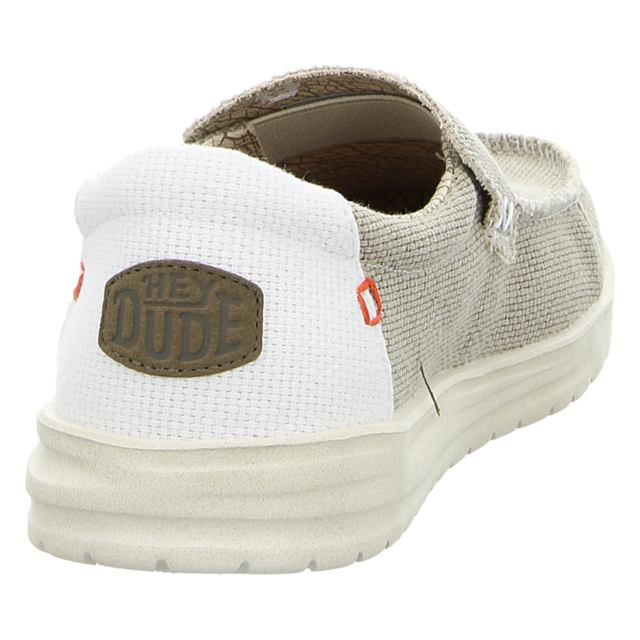 Hey Dude - 40124-1LB - Mikka Braided - off white - Slipper
