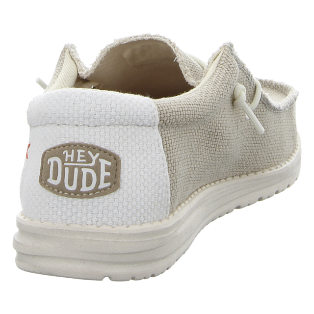 Hey Dude - 40003-1LB - Wally Braided - off white - Schnrschuhe