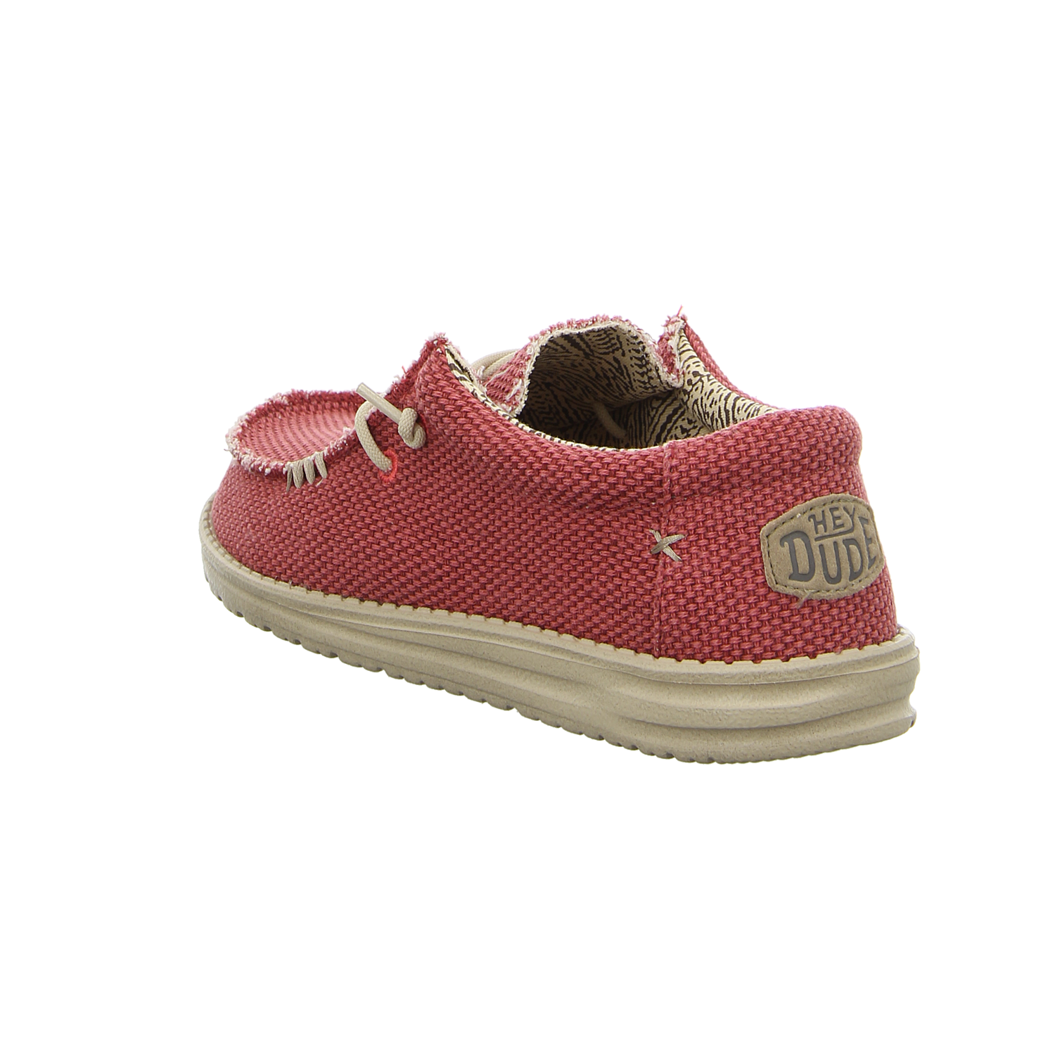 Hey Dude Herren Wally Braided in rot SALE Schuhfachmann