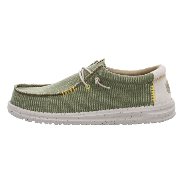Hey Dude - 40952-337 - Wally Coastline - olive - Schnrschuhe