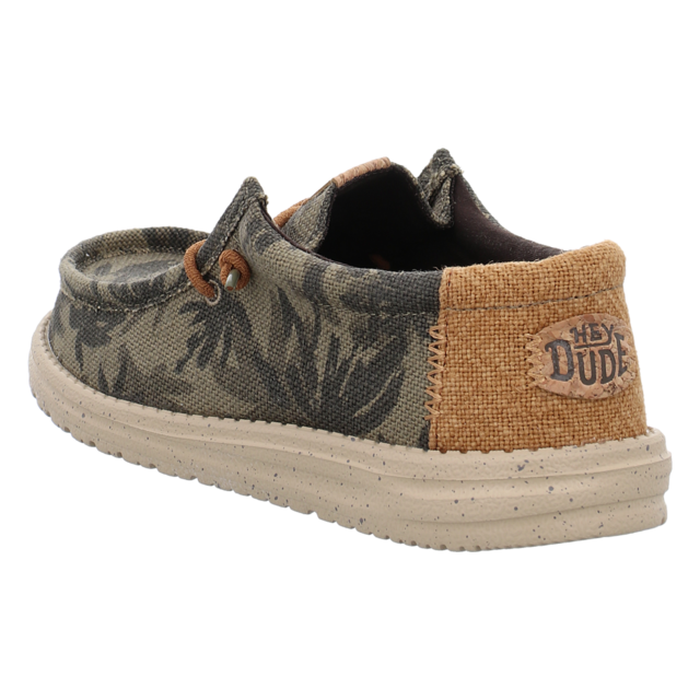 Hey Dude - 43087-3ZX - Wally Palm - burnt olive/ginger brown - Schnrschuhe