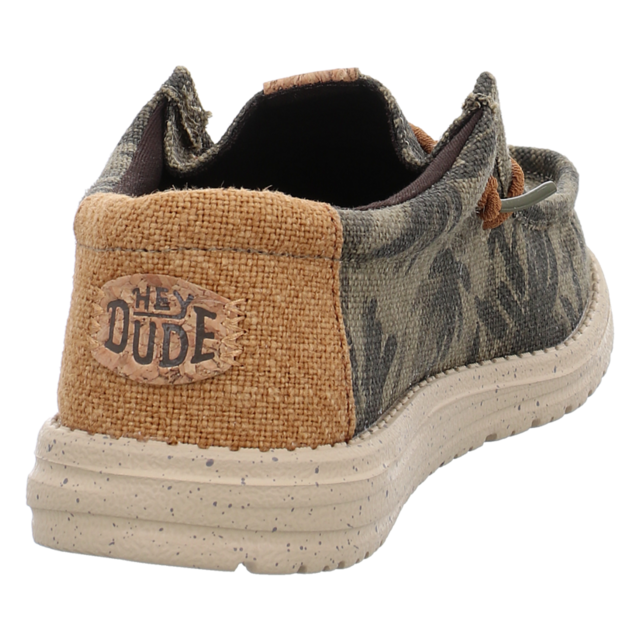 Hey Dude - 43087-3ZX - Wally Palm - burnt olive/ginger brown - Schnrschuhe