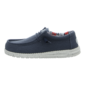 Schnrschuhe - Hey Dude - Wally Stretch Canvas - blue