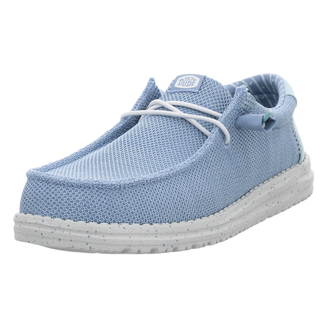 Hey Dude - 41898-4TS - Wally Stretch Sox Cl - blue/dawn blue - Schnrschuhe