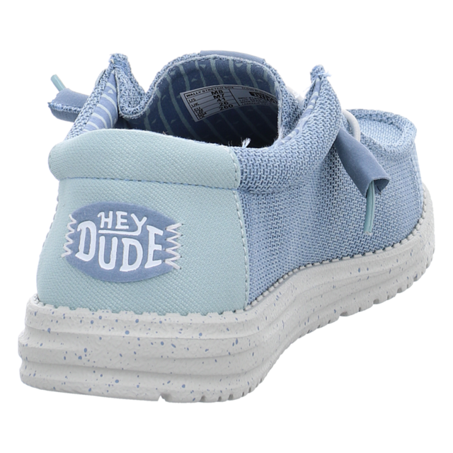 Hey Dude - 41898-4TS - Wally Stretch Sox Cl - blue/dawn blue - Schnrschuhe