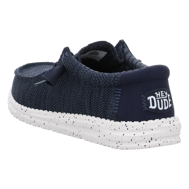 Hey Dude - 41898-410 - Wally Stretch Sox - navy - Schnrschuhe